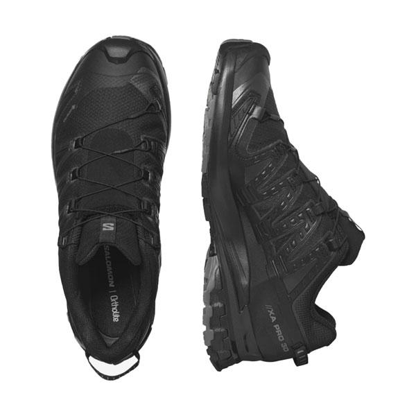 登山靴 サロモン SALOMON XA PRO 3D V9 WIDE GTX BLACK/PHANTOM/PEWTER アウトドアシューズ