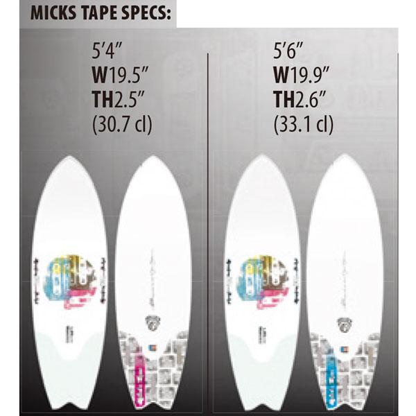 サーフボード リブテック x ロスト LIBTECH SURF x LOST MICKS TAPE FCS2フィン対応 3FIN BOX ミックステープ ロスト メイヘム | LOST | 01