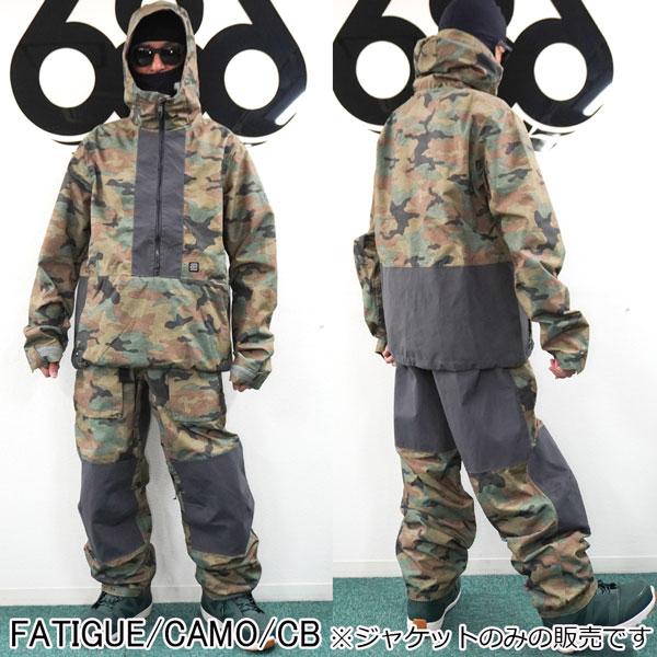 スノーボード ウェア 24-25 686 SIXEIGHTSIX シックスエイトシックス GHOST 2.5L SHELL ANORAK 24-25-JK-686_11