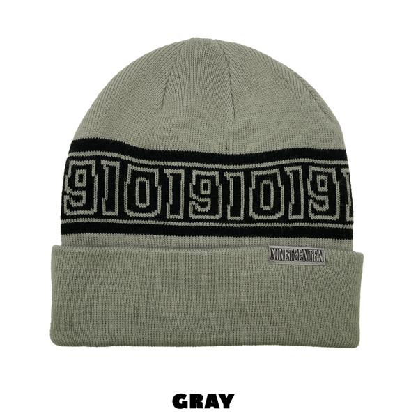 帽子 ニット帽 24FW 1910 ナインティーンテン ３アップビーニー 3 UP BEANIE メール便 |  | 03