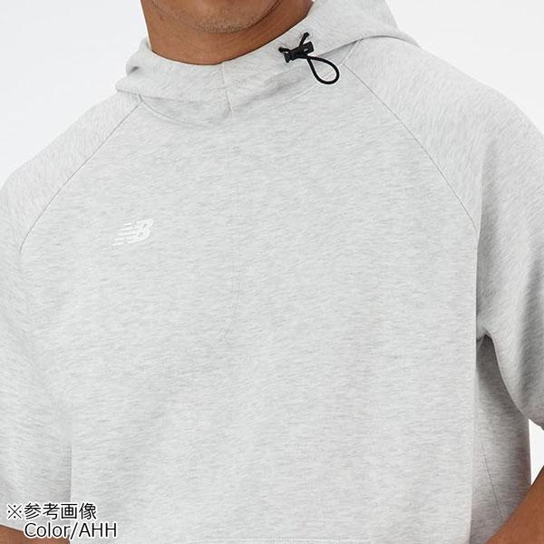 野球 New Balance ニューバランス 一般用 ショートスリーブダブルニットフーディ MT41708 | New Balance | 05