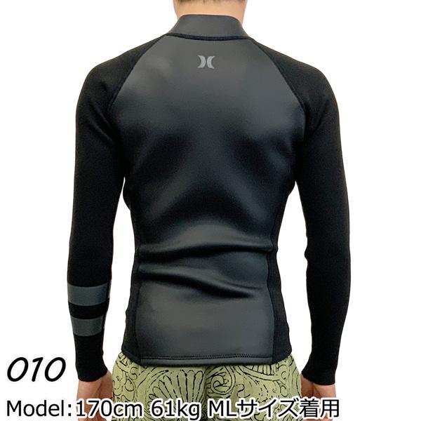 Hurley ブラック ジップアップ タッパー 2mm Hurley ブラック ジップアップ タッパー 2mm Hurley ブラック