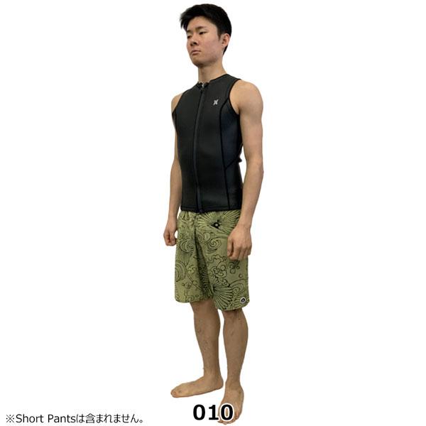 Hurley タッパー ベスト フロントジップ Hurley ウェットスーツ