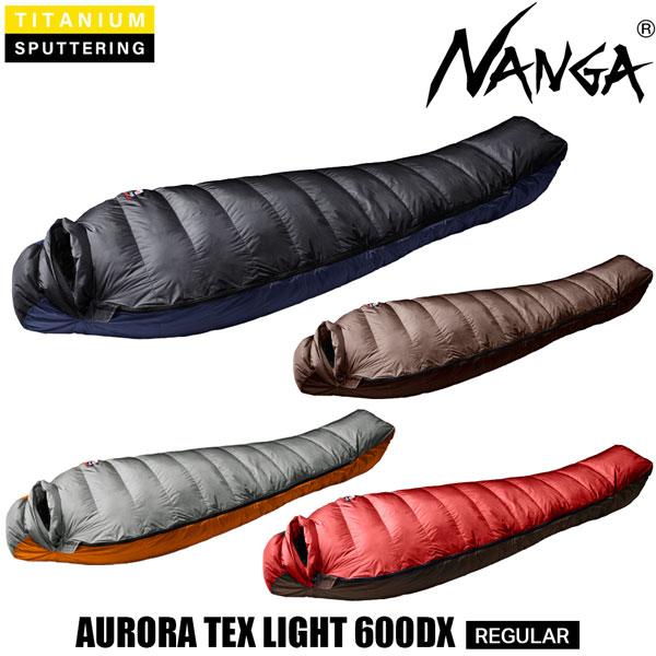 NANGA AURORA TEX light 600DX オーロラテックスライト ONLINE_AURORA_light_600DX_BLK_