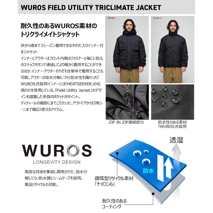 25-26 ノースフェイス ウーロスフィールドユーティリティトリクリメイトジャケット THE NORTH FACE WUROS FIELD UTILITY TRICLIMATE JACKET | THE NORTH FACE | 12