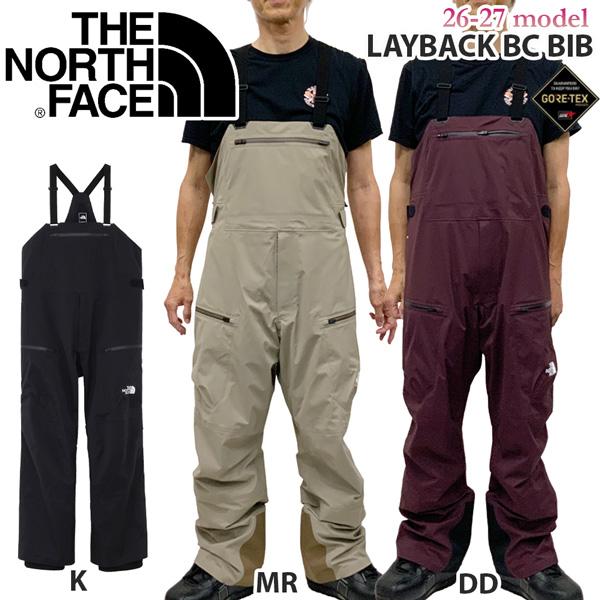 予約 26-27 THE NORTH FACE LAYBACK BC BIB ザ・ノースフェイス レイバック BC ビブ スノーボードウェア ビブパンツ ゴアテックス 26-27-PT-TNF | THE NORTH FACE
