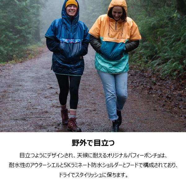 値下げ ポンチョ ランプル Rumpl ORIGINAL PUFFY PONCHO リバーシブル 防寒 フロントポケット収納 野外フェス スポーツ観戦 |  | 12