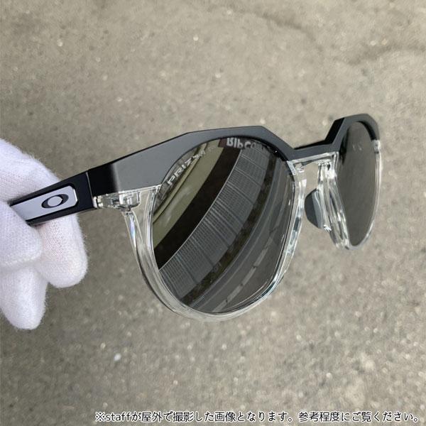 オークリー 偏光レンズ サングラス ハウストン HSTN (A) OAKLEY Matte Black/Matte Clear Prizm Black Polarized アジアンフィットの画像