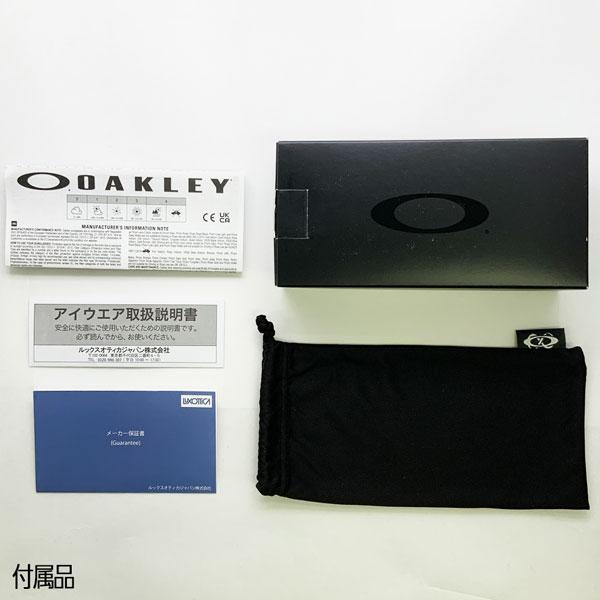 オークリー 偏光レンズ サングラス ハウストン HSTN (A) OAKLEY Matte Black/Matte Clear Prizm Black Polarized アジアンフィットの画像