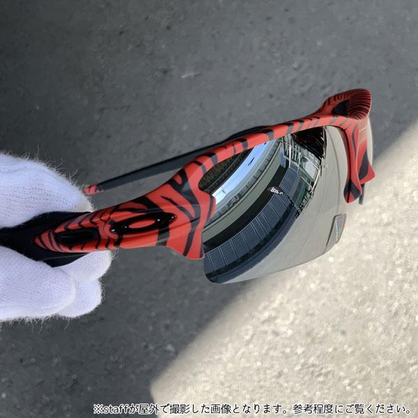 OAKLEY - オーク材ロバート・エドワード・リー 黒眼鏡 フラック FLAK 2.0 (A) ひな型 Red Tiger 水晶体 Prizm Black アジアン相応う 運動競技