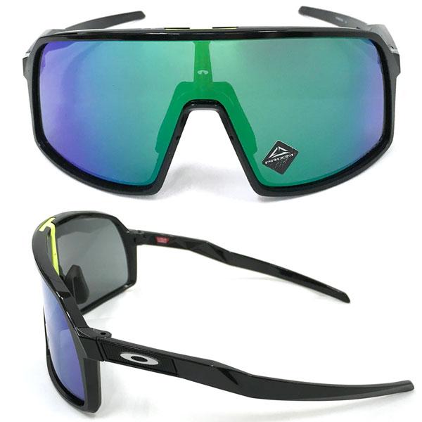 オークリー サングラス ストロ スポーツ OAKLEY SUTRO S Fream Polished Black / Lens Prizm Jadeの画像
