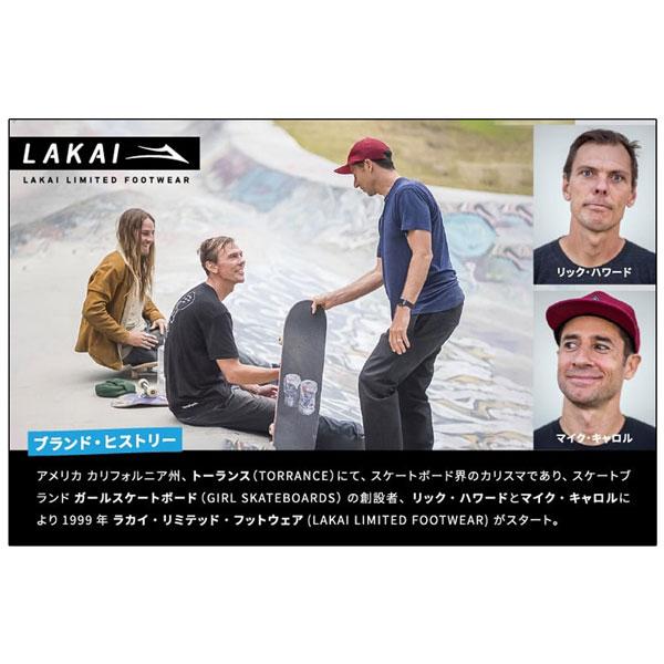 スニーカー ラカイ LAKAI GRIFFIN BLACK/WHITE SUEDE スケシュー |  | 03