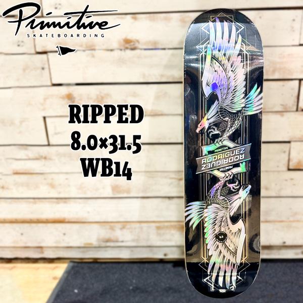 プリミティブ デッキ PRIMITIVE RODRIGUEZ EAGLE DECK BLACK 8.0×31.75