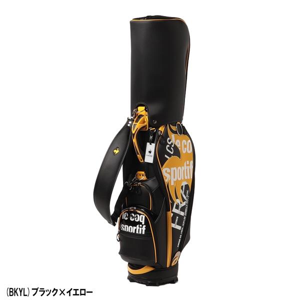 ルコックスポルティフ le coq sportif 大口径 キャディバッグ(9.5型) グラフィックデザイン QQBVJJ01 ルコックスポルティフ le coq sportif 大口径 キャディバッグ 5型 グラフィックデザイン QQBVJJ01