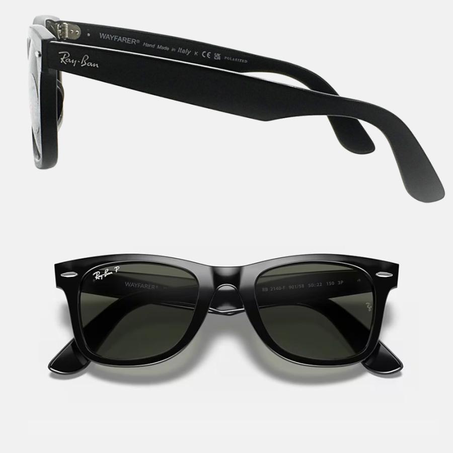 レイバン サングラス 偏光　WAYFARER 黒 WAYFARER レイバン サングラス 偏光レンズ ウェイファーラー RayBan