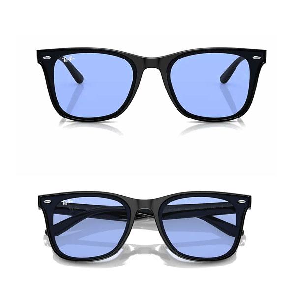 レイバン サングラス  RayBan RB4391D 601/80(65サイズ) BLACK / BLUE 日本限定デザイン アジアンフィット｜move-select｜04