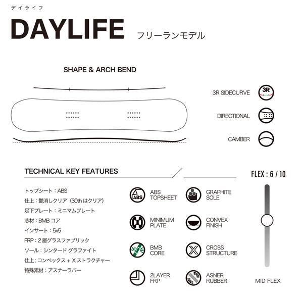 予約 26-27 スクーター デイライフ30TH SCOOTER DAYLIFE 30th スノーボード 板 26-27-BO-SCT_4