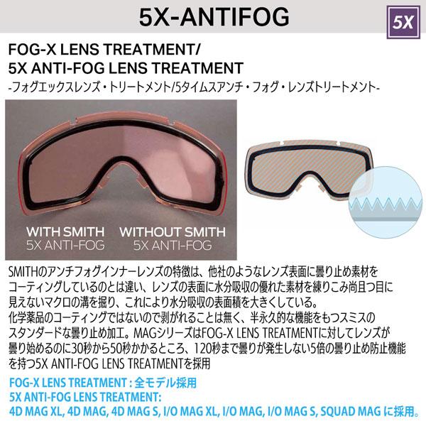 SMITH（釣り具） スノー ゴーグル 24-25 SMITH スミス SQUAD XL