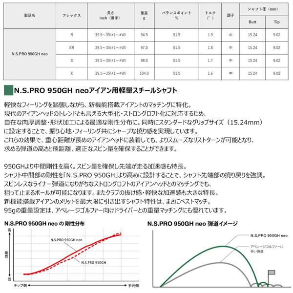 SRIXON スリクソン ZXi5 5本セット(6-PW) シャフト：NS PRO 950GH neo