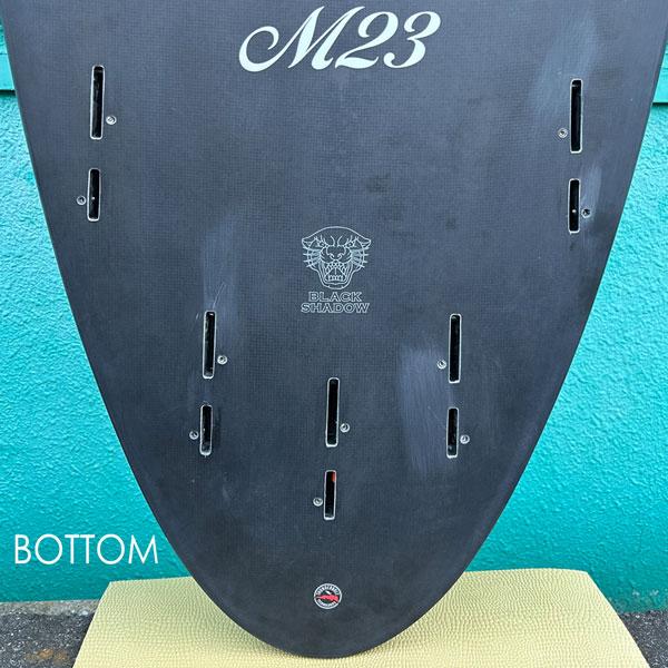 【値段交渉可：送料込】 サーフボード サンダーボルト THUNDERBOLT アルメリック M23 Black shadow CARBON カーボン 超軽量 5 FCS2 FIN トンビ製 【PET1873725138】(67068円)