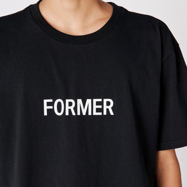 フォーマー FORMER LEGACY T-SHIRT BLACK Tシャツ 23SS メール便配送｜move-select｜04