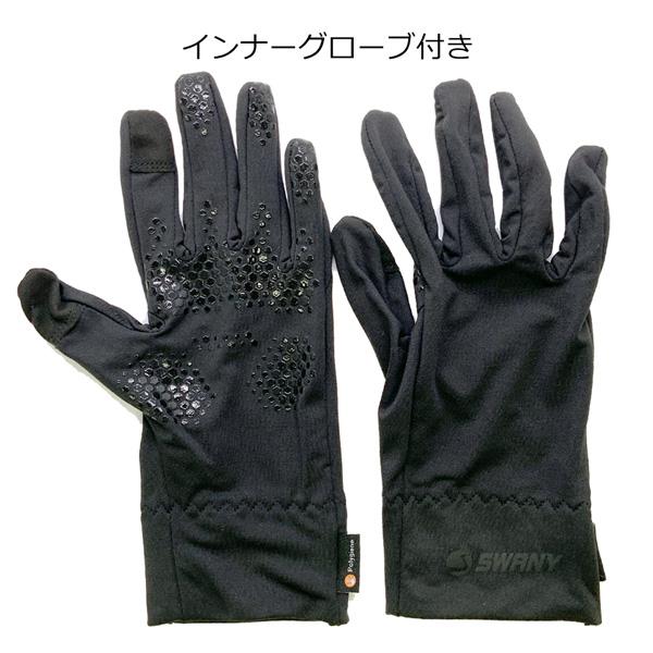 25-26 スワニー バストーン SWANY BASTONE スキー スノーボード 手袋 25-26-GR-SWY | SWANY（キャリーバック） | 16