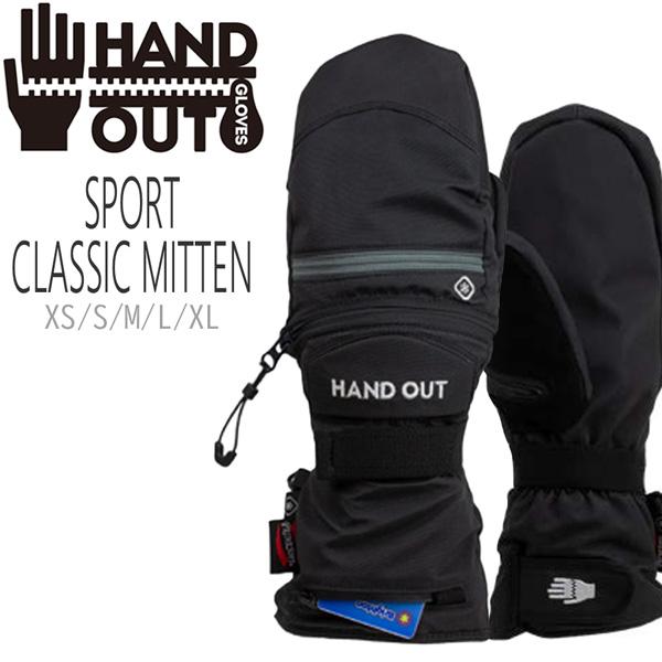 スキー スノーボード グローブ 2324 HANDOUT GLOVES ハンドアウト SPORT CLASSIC MITTEN スポーツ
