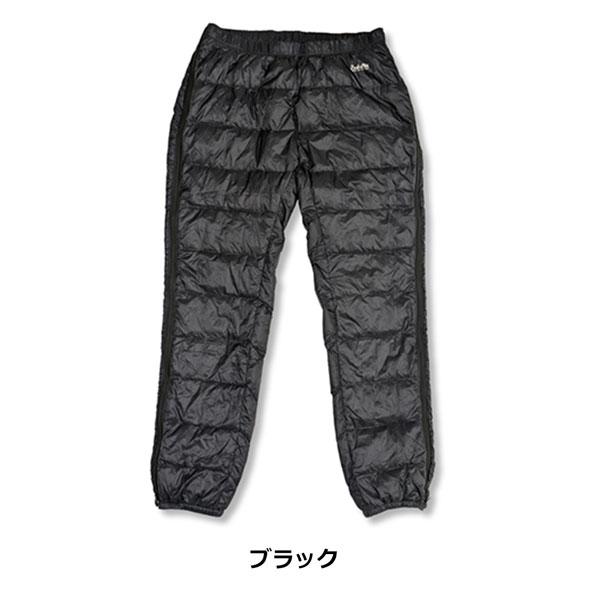 PUROMONTE（プロモンテ） ダウンパンツ70 フルオープン ブラック