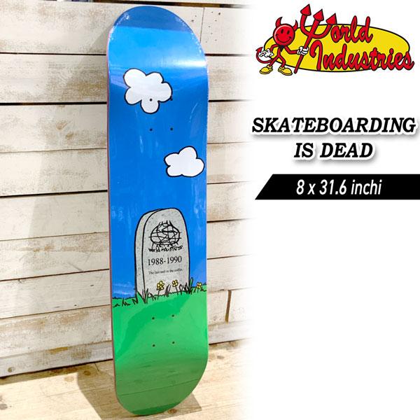 ワールドインダストリー デッキ WORLD INDUSTRIES SKATEBOARDING IS 