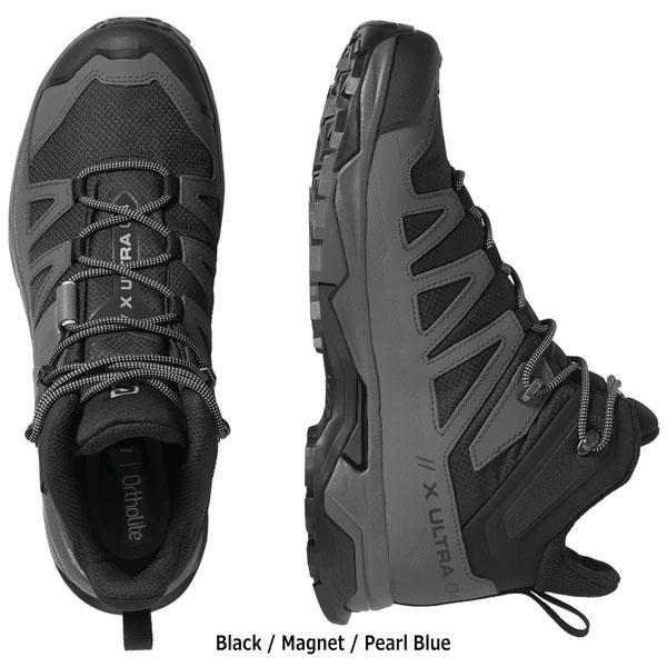 SALOMON 登山靴トレラン 24SS サロモン X ULTRA 4 MID WIDE GTX 