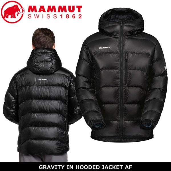 マムート Gravity In Hooded Jacket ダウン ブラック S MAMMUT（マムート） MAMMUT GRAVITY IN HOODED JACKET AF black