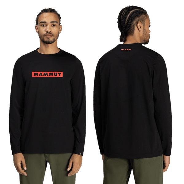 [新品] マムート 別注モデル 新作 QD ロゴプリント 長袖 Tシャツ L MAMMUT マムート QDロゴプリントロングスリーブTアジアン