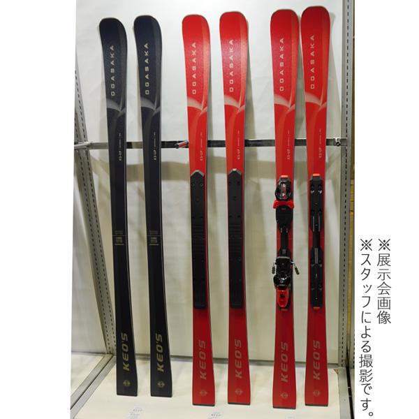 25-26 オガサカスキー ケオッズ KS-UP/RD+PRD12GW OGASAKA SKI KEO’S スキー 板 ビンディング付きの画像