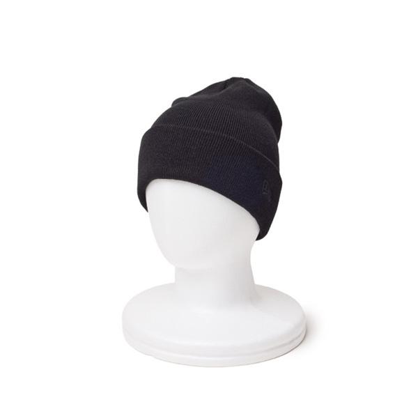 ニューエラ ビーニー NEW ERA BASIC CUFF ニット ブラック ニット帽 アクリル メール便配送 | NEW ERA | 04