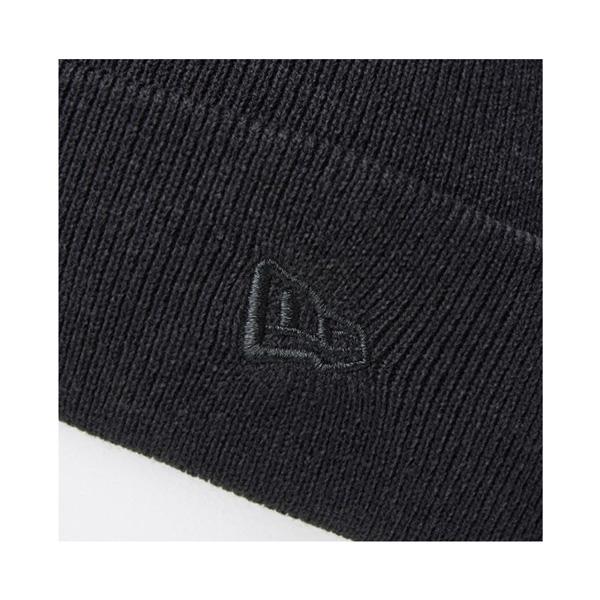 ニューエラ ビーニー NEW ERA BASIC CUFF ニット ブラック ニット帽 アクリル メール便配送 | NEW ERA | 08