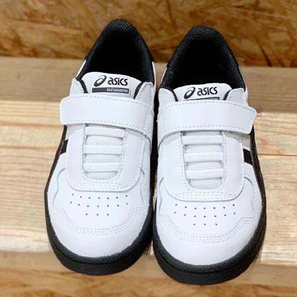 アシックススケートボーディング ASICS SKATEBOARDING KIDS JAPAN PRO PS WHITE/BLACK アシックス キッズ ジャパンプロ シューズ 1204A160-100_5