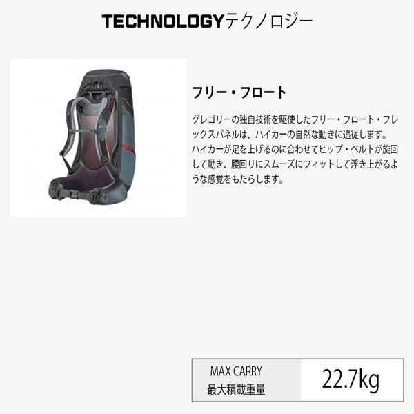 GREGORY（グレゴリー） バックパック パラゴン68 バサルトブラック