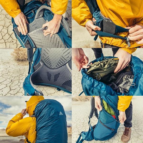 GREGORY（グレゴリー） バックパック パラゴン68 バサルトブラック