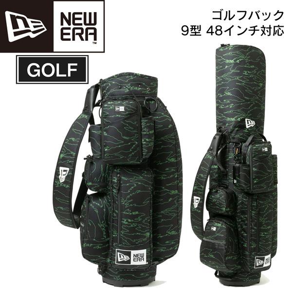 ニューエラ ゴルフ キャディーバッグ NEWERA ゴルフバック ネオグリーンカモ 9型 48インチ対応 GOLF ニューエラ ゴルフ キャディーバッグ NEWERA ゴルフバック ネオグリーンカモ 9型 48インチ対応 GOLF