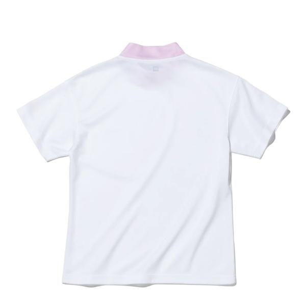 ニューエラ ゴルフ レディース ウェア NEW ERA ミッド ネック Tシャツ 紺野ゆりコラボ ホワイト 女性用 GOLF | NEW ERA | 02