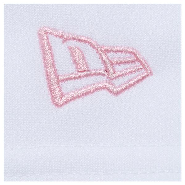 ニューエラ ゴルフ レディース ウェア NEW ERA ミッド ネック Tシャツ 紺野ゆりコラボ ホワイト 女性用 GOLF | NEW ERA | 05