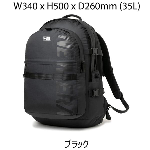 ニューエラ バックパック NEW ERA キャリーパック 150D ニューエラロゴ ブラック 約35L ポリエステル | NEW ERA | 02