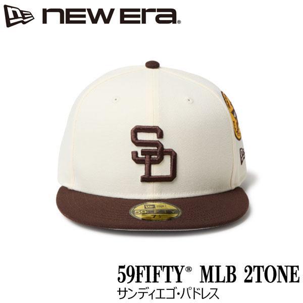ニューエラ キャップ NEW ERA 5950 MLB 2トーン サンディエゴ・パドレス ワインコルク/バーントウッド ポリエステル 帽子 | NEW ERA | 10