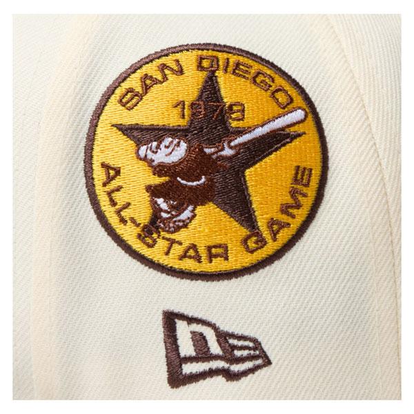 ニューエラ キャップ NEW ERA 5950 MLB 2トーン サンディエゴ・パドレス ワインコルク/バーントウッド ポリエステル 帽子 | NEW ERA | 15