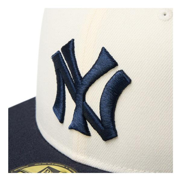 ニューエラ キャップ NEW ERA 5950 MLB 2トーン ニューヨーク・ヤンキース ワインコルク/ネイビー ポリエステル 帽子 | NEW ERA | 14