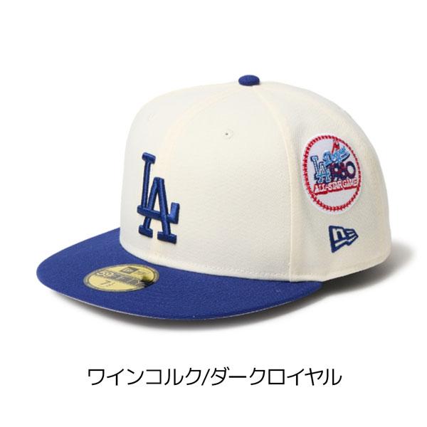 ニューエラ キャップ NEW ERA 5950 MLB 2トーン ロサンゼルス・ドジャース ワインコルク/ダークロイヤル ポリエステル 帽子 | NEW ERA | 11