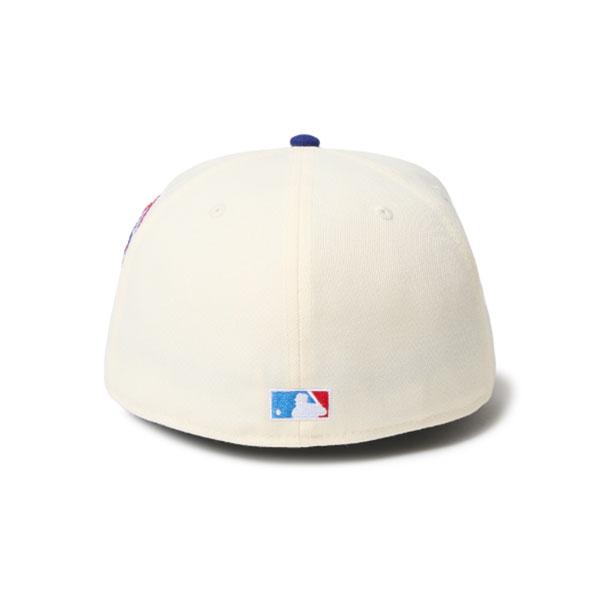 ニューエラ キャップ NEW ERA 5950 MLB 2トーン ロサンゼルス・ドジャース ワインコルク/ダークロイヤル ポリエステル 帽子 | NEW ERA | 12