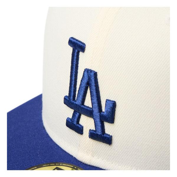 ニューエラ キャップ NEW ERA 5950 MLB 2トーン ロサンゼルス・ドジャース ワインコルク/ダークロイヤル ポリエステル 帽子 | NEW ERA | 14