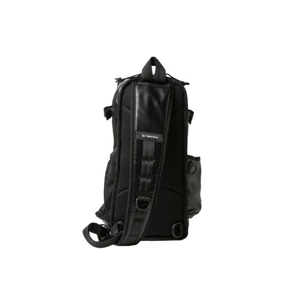ニューエラ ボディバッグ NEW ERA シングル バッグ LAETHER ブラック 約12L 合成皮革 | NEW ERA | 05