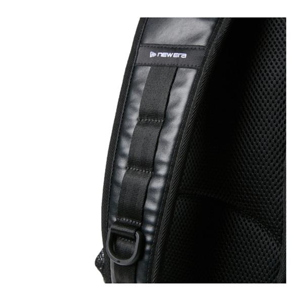 ニューエラ ボディバッグ NEW ERA シングル バッグ LAETHER ブラック 約12L 合成皮革 | NEW ERA | 06